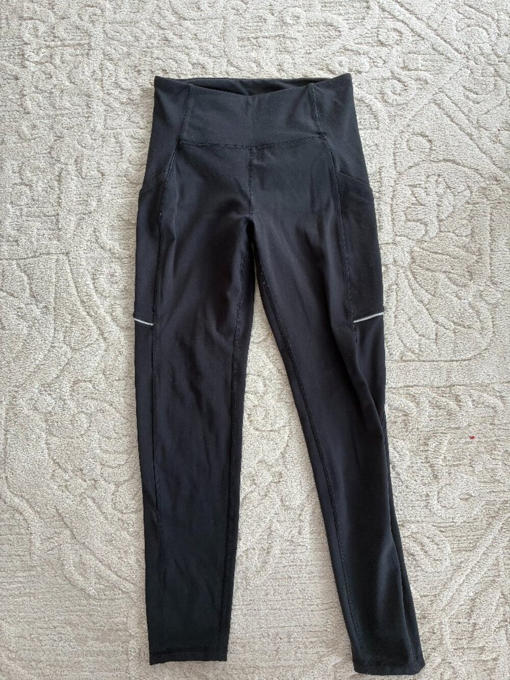 Marika black high waisted leggings